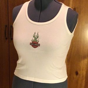 Harley Davidson short tank. Size M